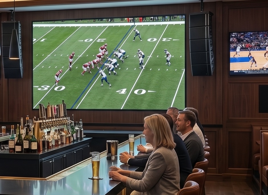 Commercial Audio and Video Setup